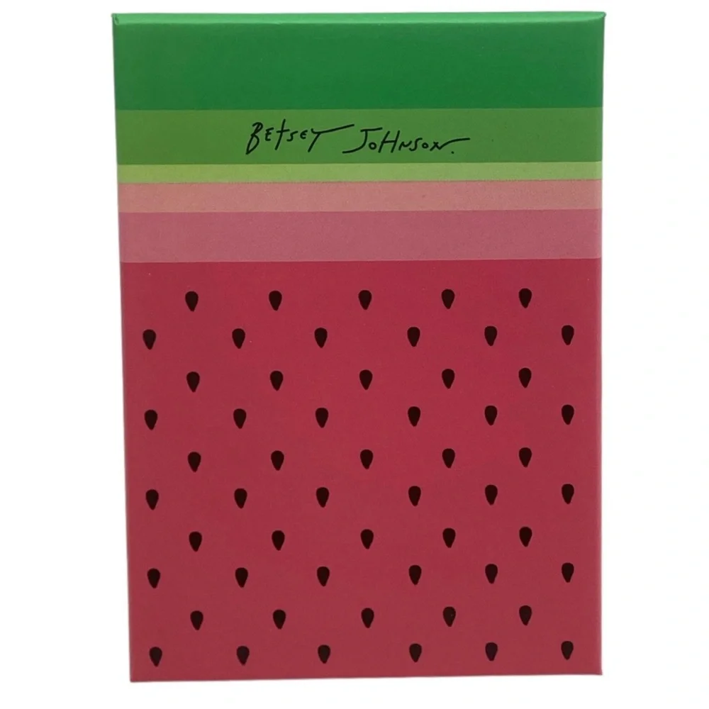 Betsey Johnson Crystal “Watermelon” Keychain or Bag Fob (NWT)